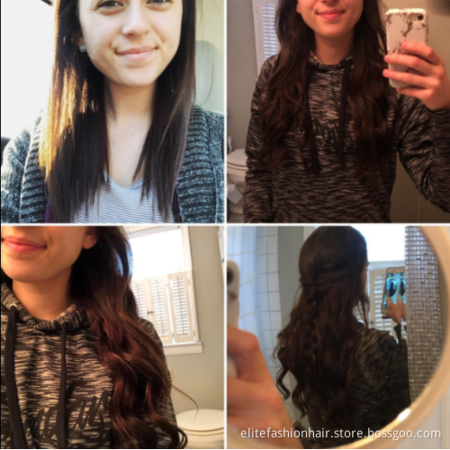 High quality double drawn rumy human pre bonded hair Invisible 12''-30'' straight Stick I tip Hair Extension I TIP HAIR